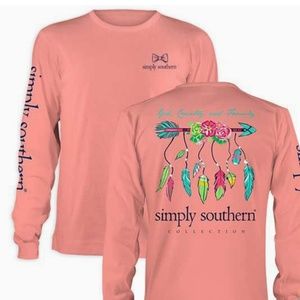 Simply southern long sleeve arrow t-shirt